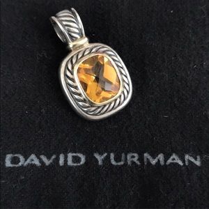 David Yurman Citrine Albion pendant